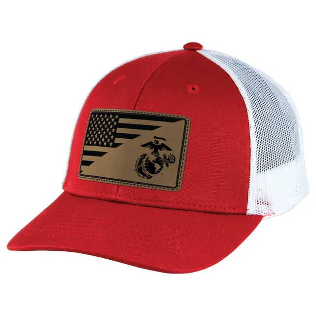 7.62 Design USMC Split Flag Patch cappello trucker rosso taglia unica