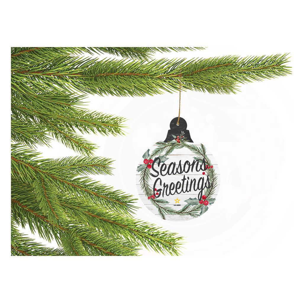 7.62 Design Ornaments decorazione natale US Army Seasons Greetings