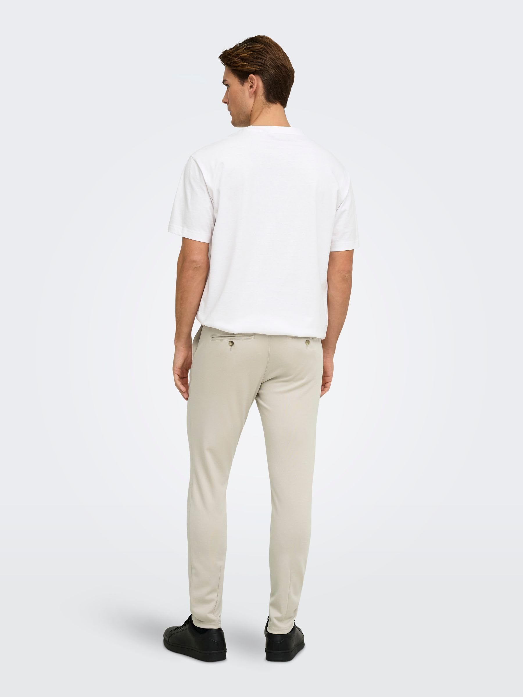 Only & Sons Onsmark Pantaloni Chino Uomo Slim Cotone
