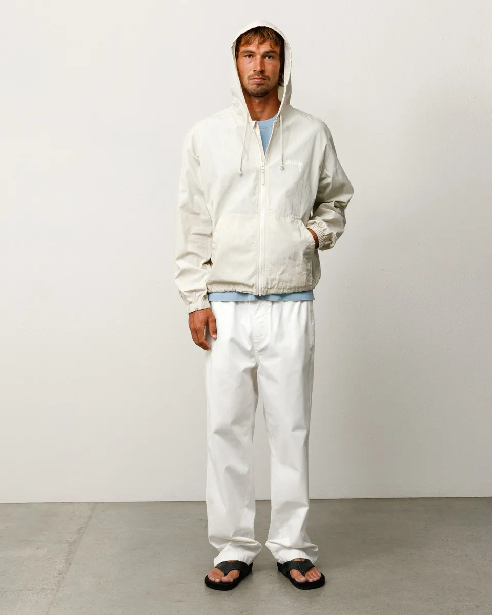 Stussy Shell da Spiaggia giacca cotone cerato stone
