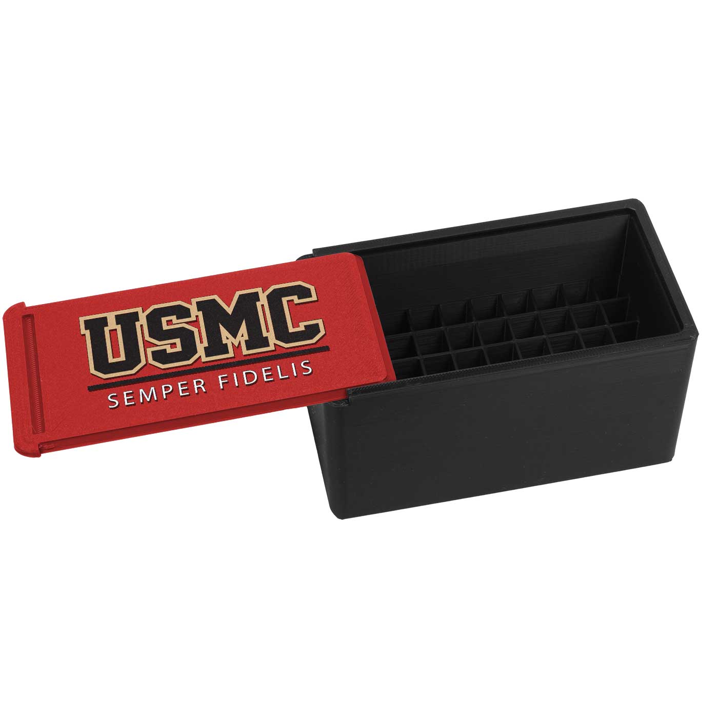 7.62 Design USMC Box Munizioni 9mm 50 Colpi PLA+ USA