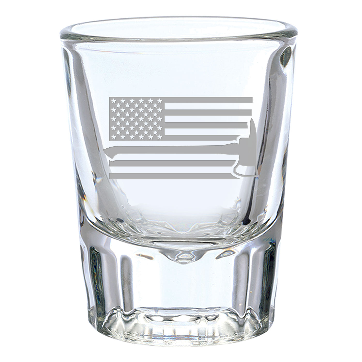 7.62 Design Firefighter Axe Bicchierino Vetro 2oz USA