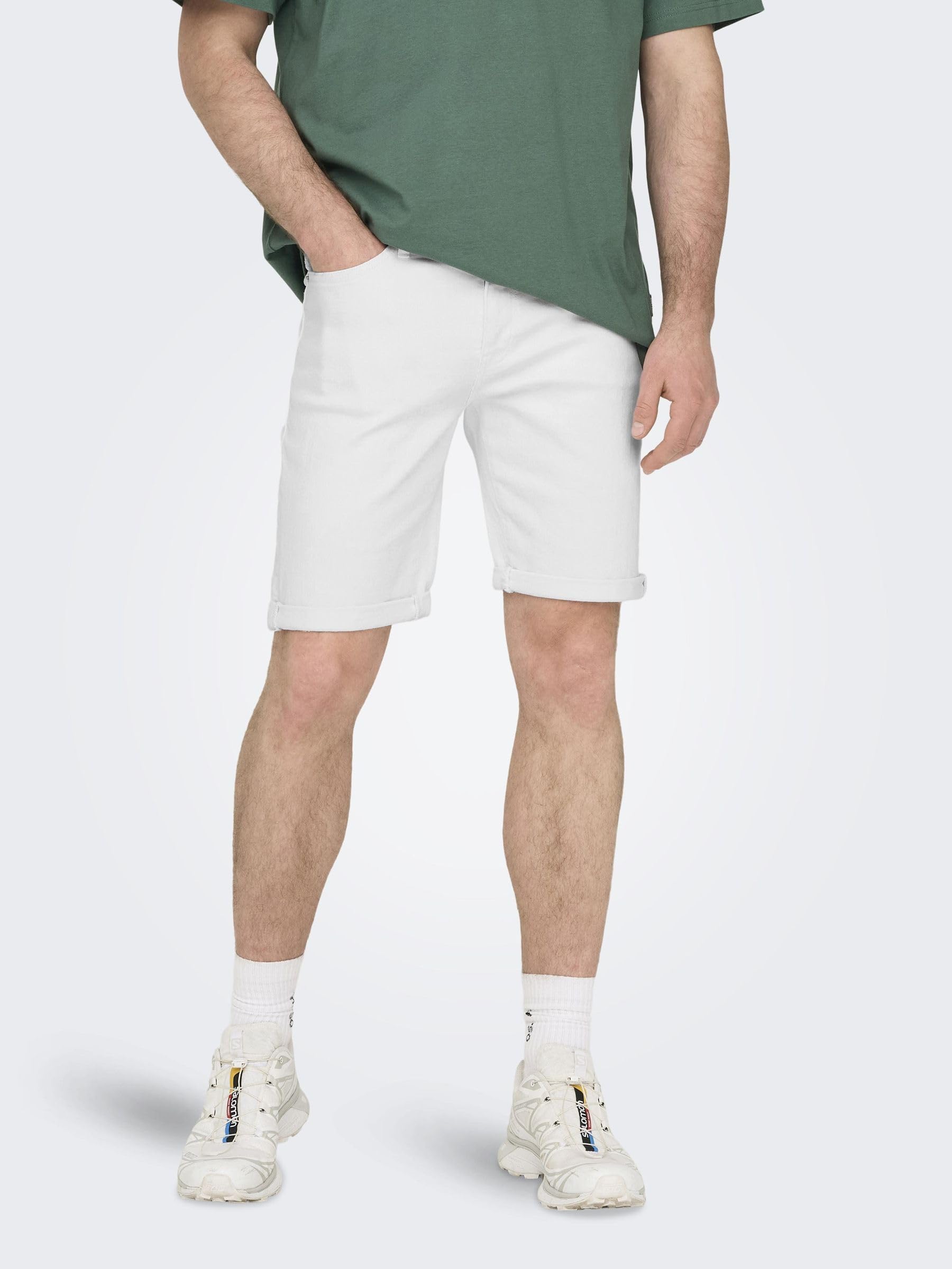 ONLY & SONS Pantaloncini Shorts Uomo XL Casual