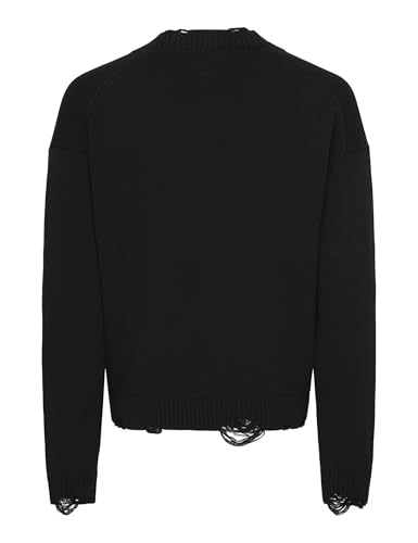 Only & Sons Onstune Cardigan Uomo Nero Crop con Bottoni
