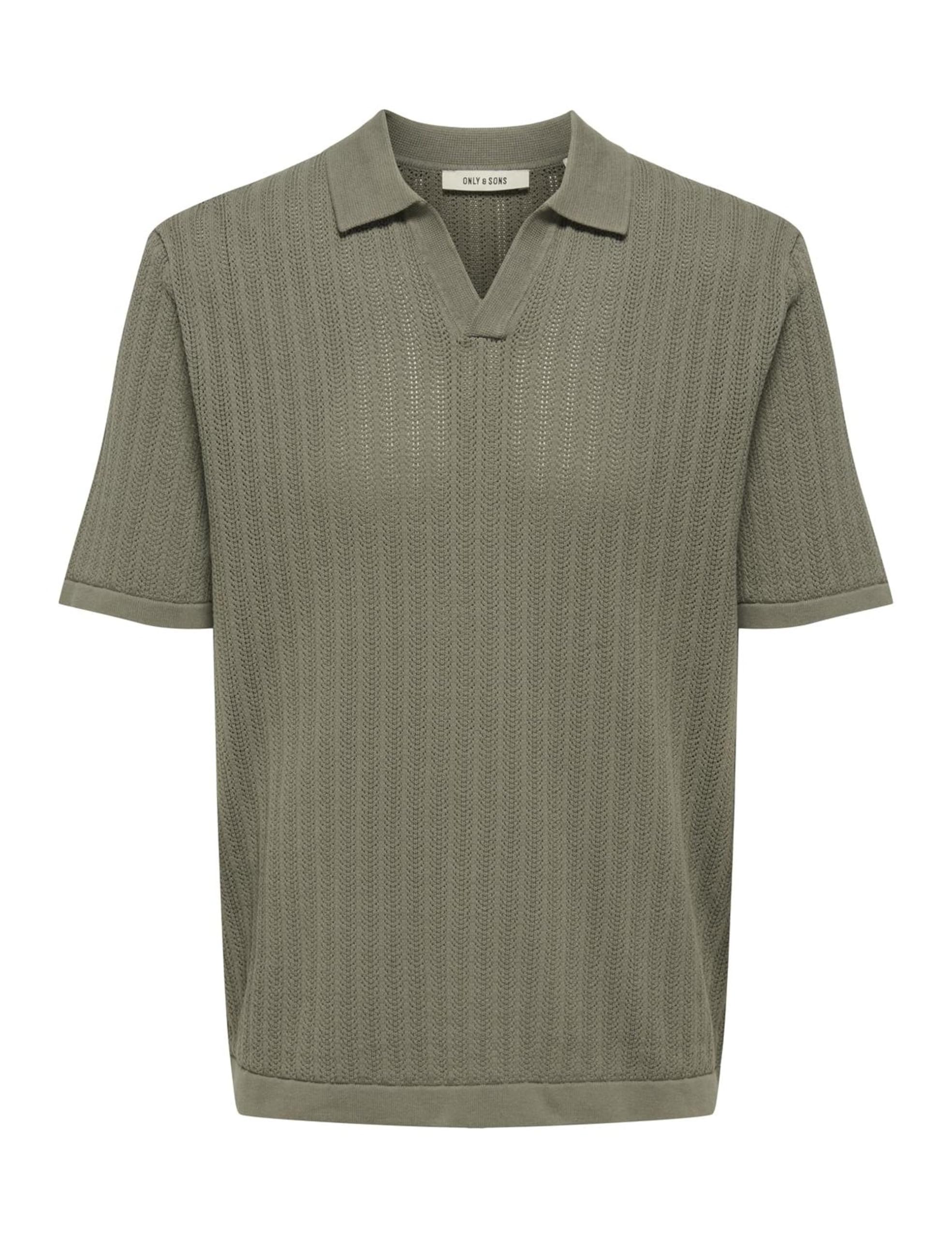 Only & Sons OnsMoon Reg 12 SS Split Polo Uomo Cotone Maniche Corte