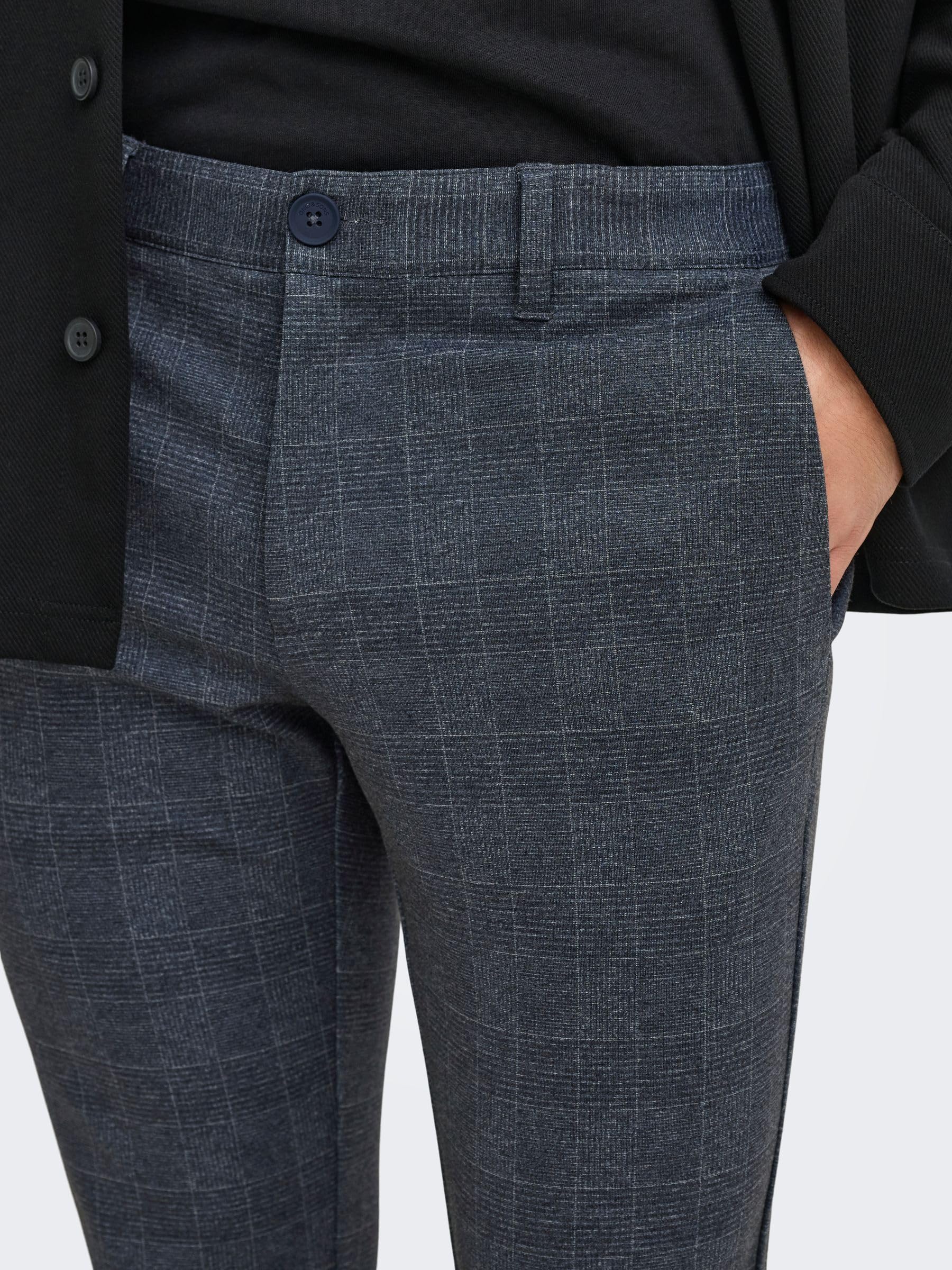 Only & Sons Onsmark 9887 Pantaloni Uomo Slim Blu 36W/34L