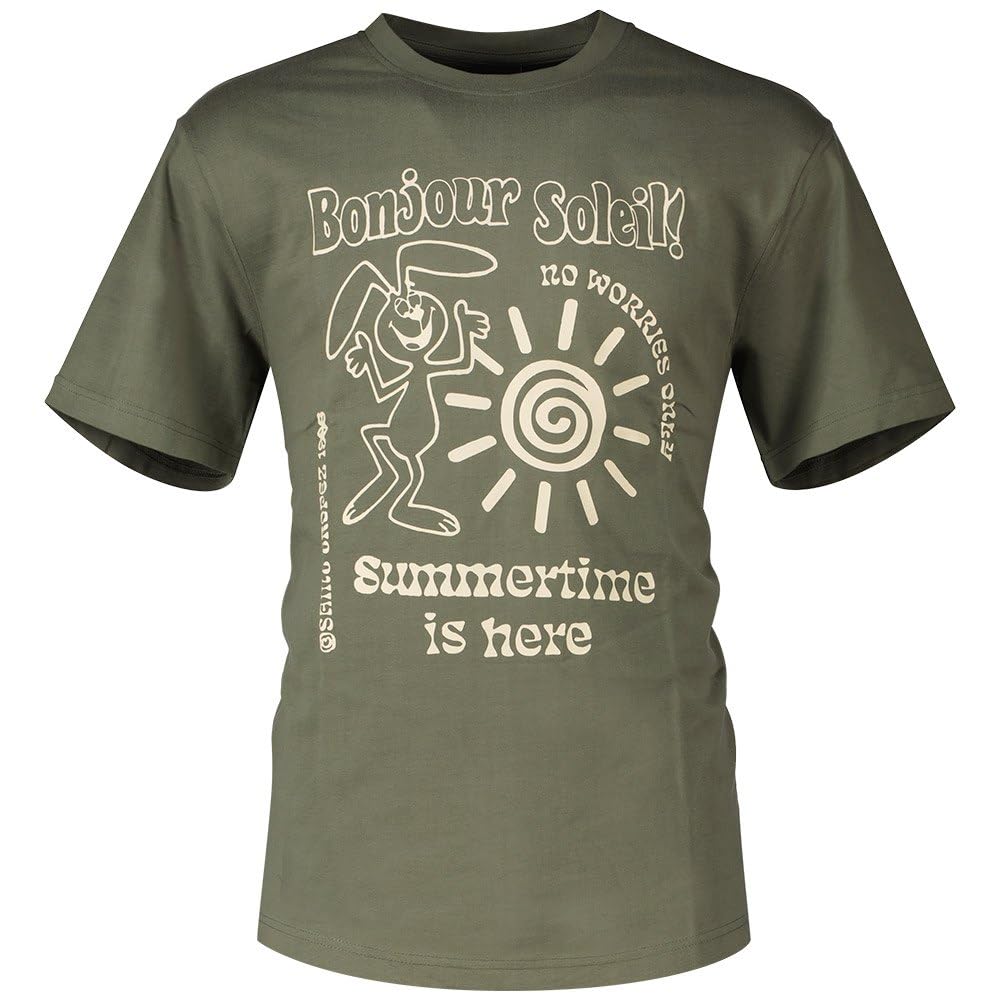 Only & Sons Kelvin RLX Cartoon t-shirt uomo XS cotone bio