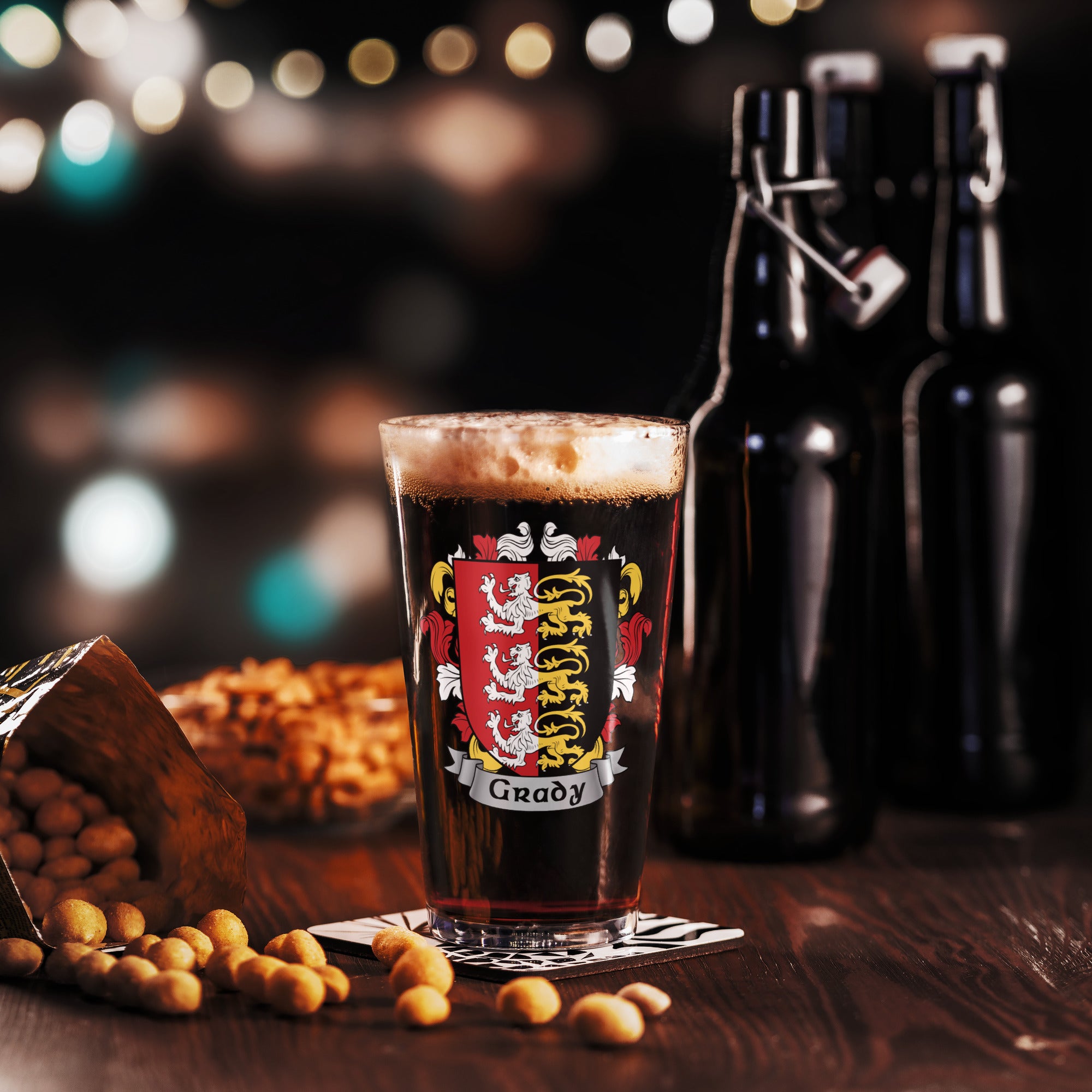 7.62 Design Grady bicchiere birra vetro 473 ml stemma
