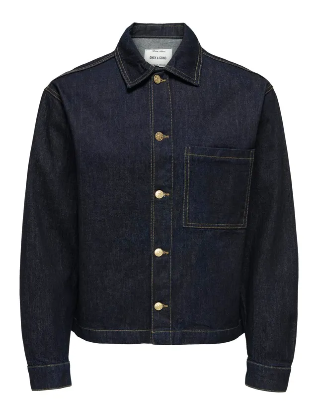 Only & Sons Onssprick Giacca Denim Uomo L Nero
