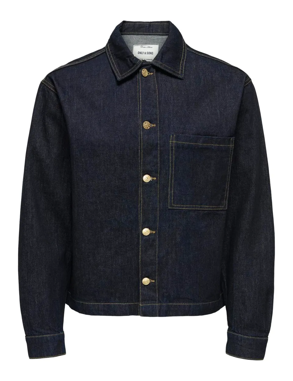 Only & Sons Onssprick Giacca Denim Uomo L Nero