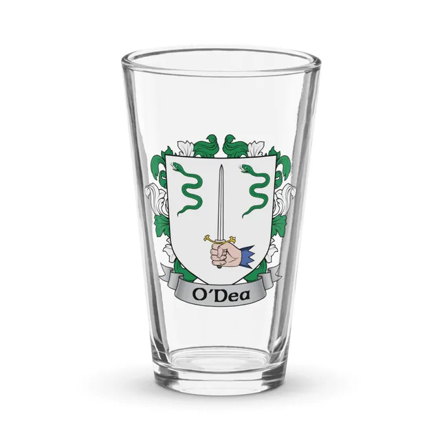 7.62 Design O'Dea Bicchiere Birra Pint 473 ml Stemma Irlandese