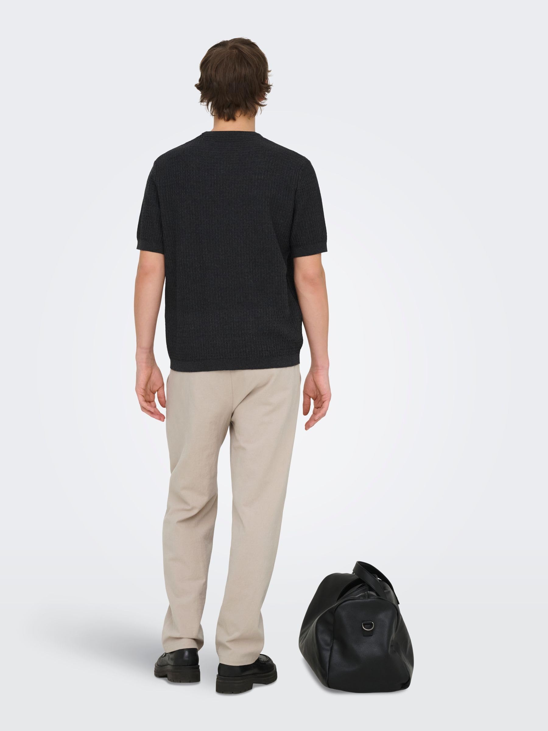 Only & Sons Onssinus 0570 Pantaloni uomo loose cordoncino