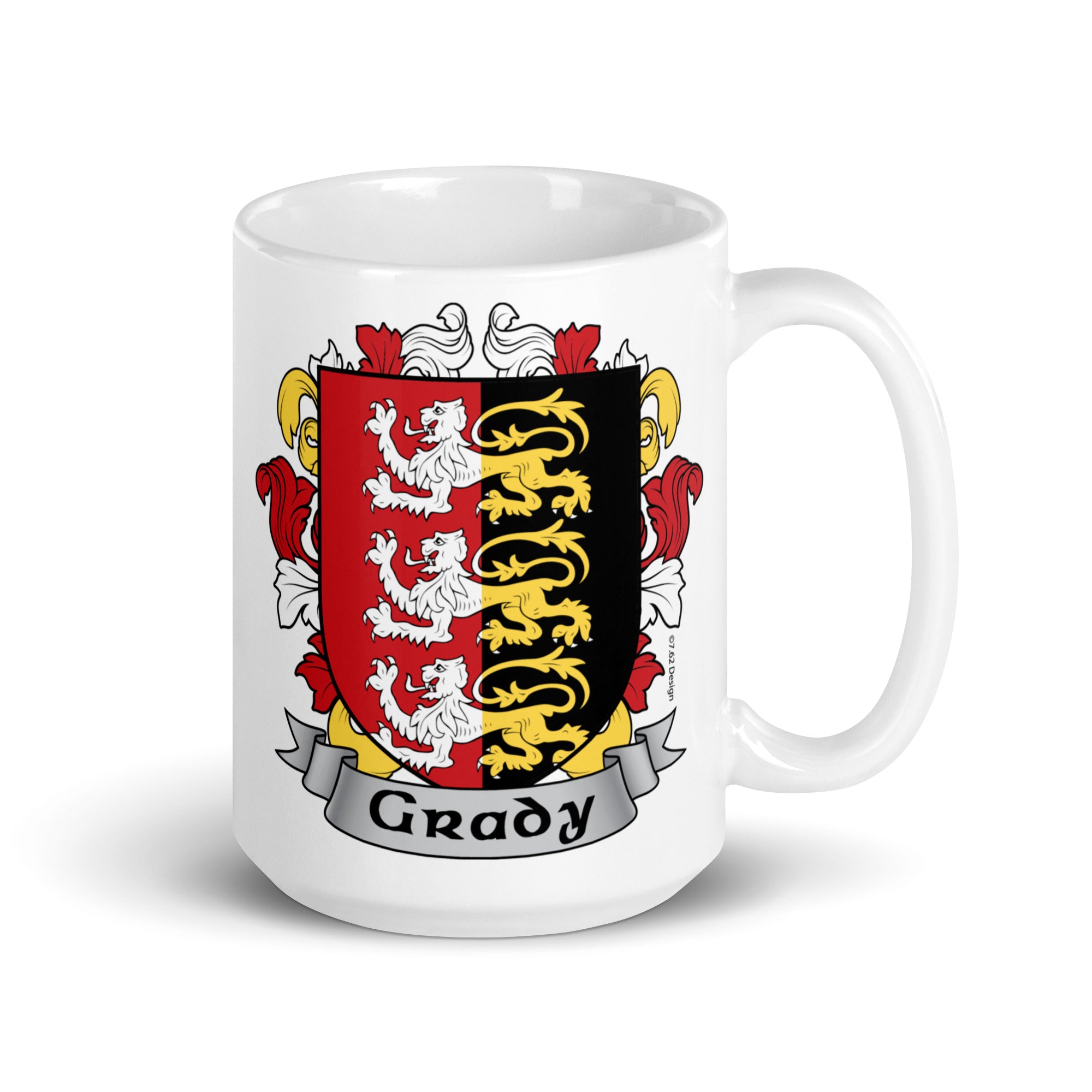 7.62 Design Grady Irish Tazza Ceramica 15oz Stemma