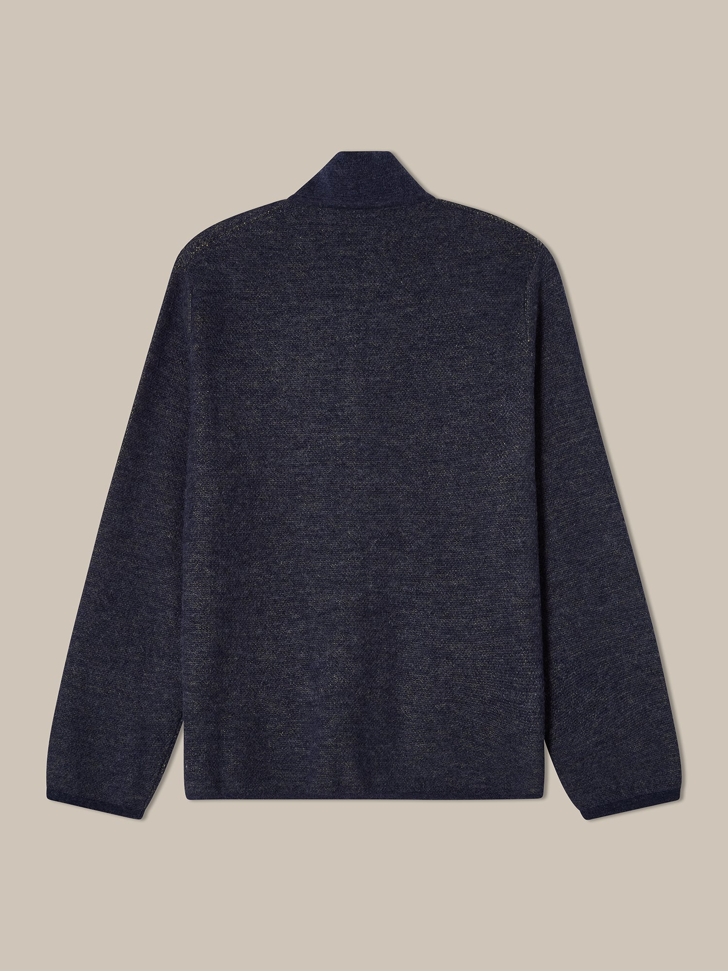 Robert Talbott Devon Cardigan Alpaca Blu Navy L