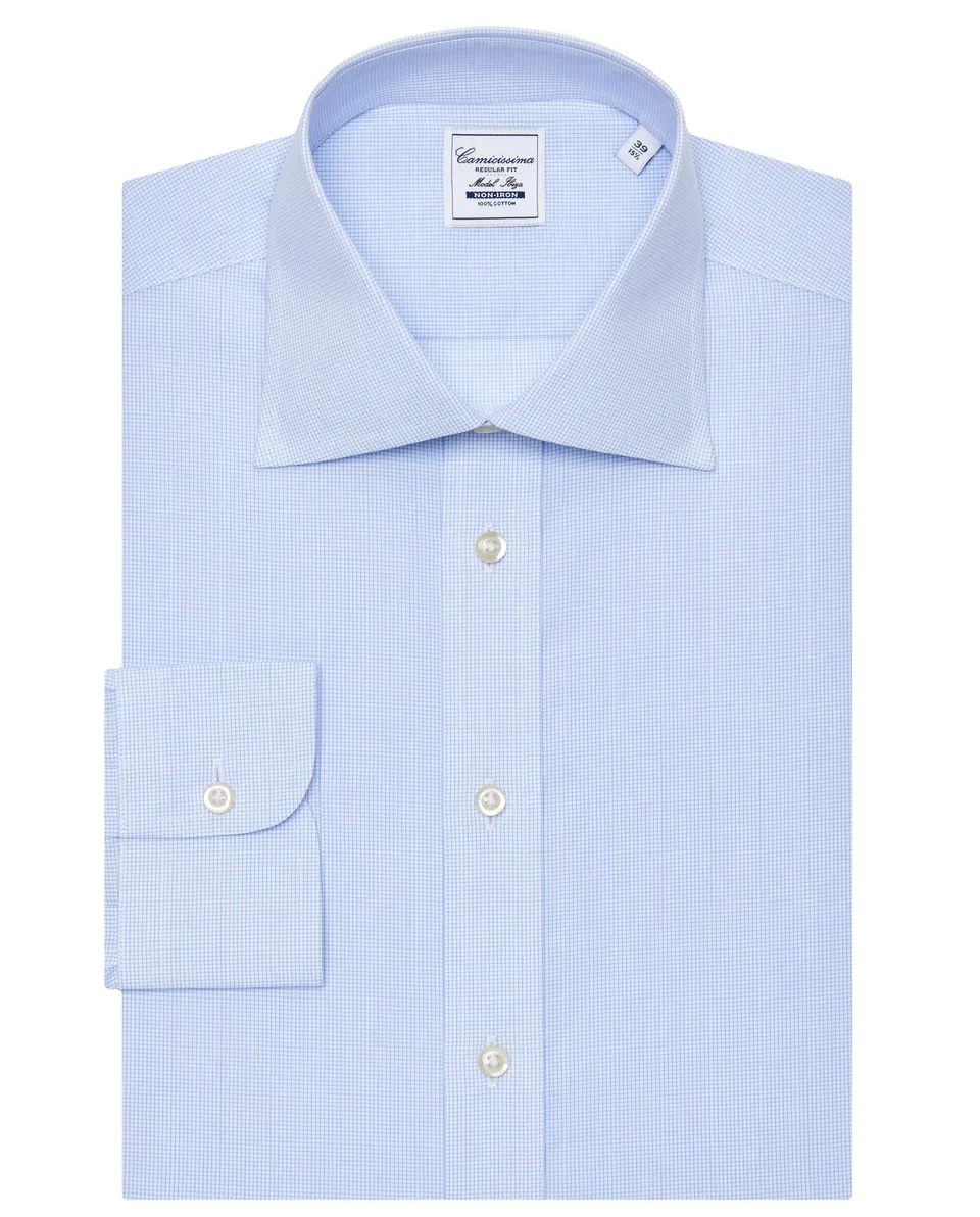 Camicissima Non Iron Camicia Uomo Quadri Regular