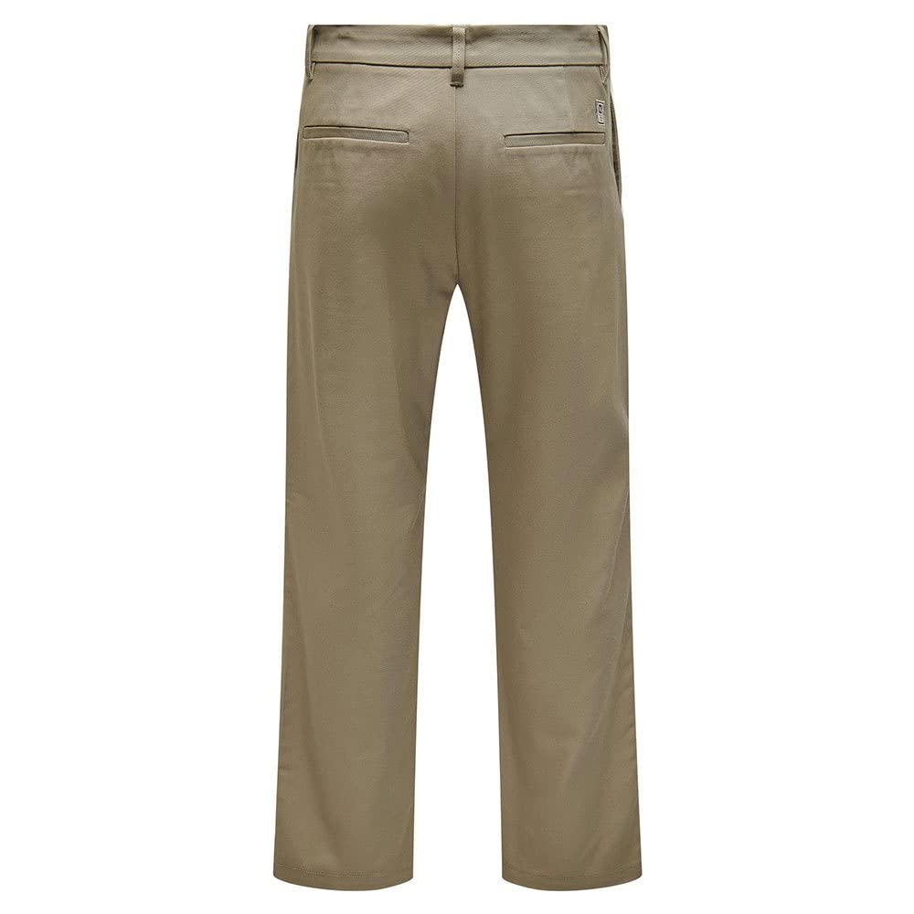 Only & Sons Onsedge Pantaloni Uomo Loose Cincilla 28/32