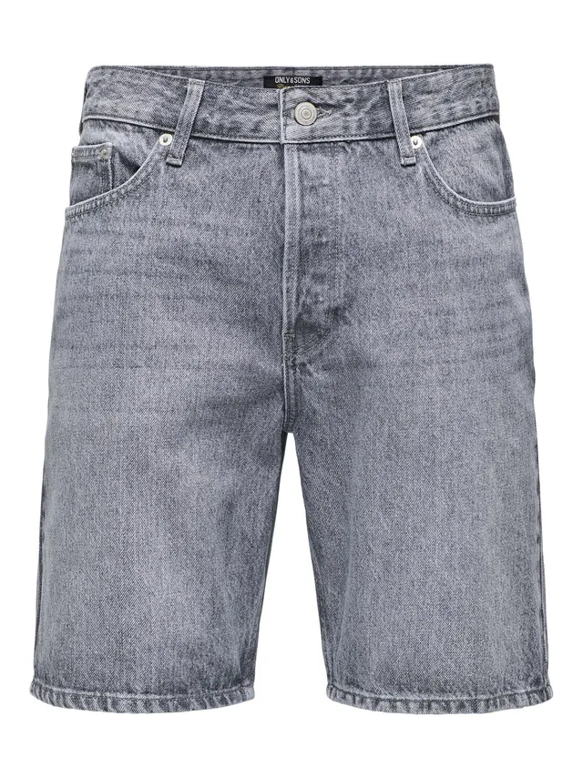 Only & Sons Onsedge MG 2042 Shorts Jeans Uomo Taglia M Denim