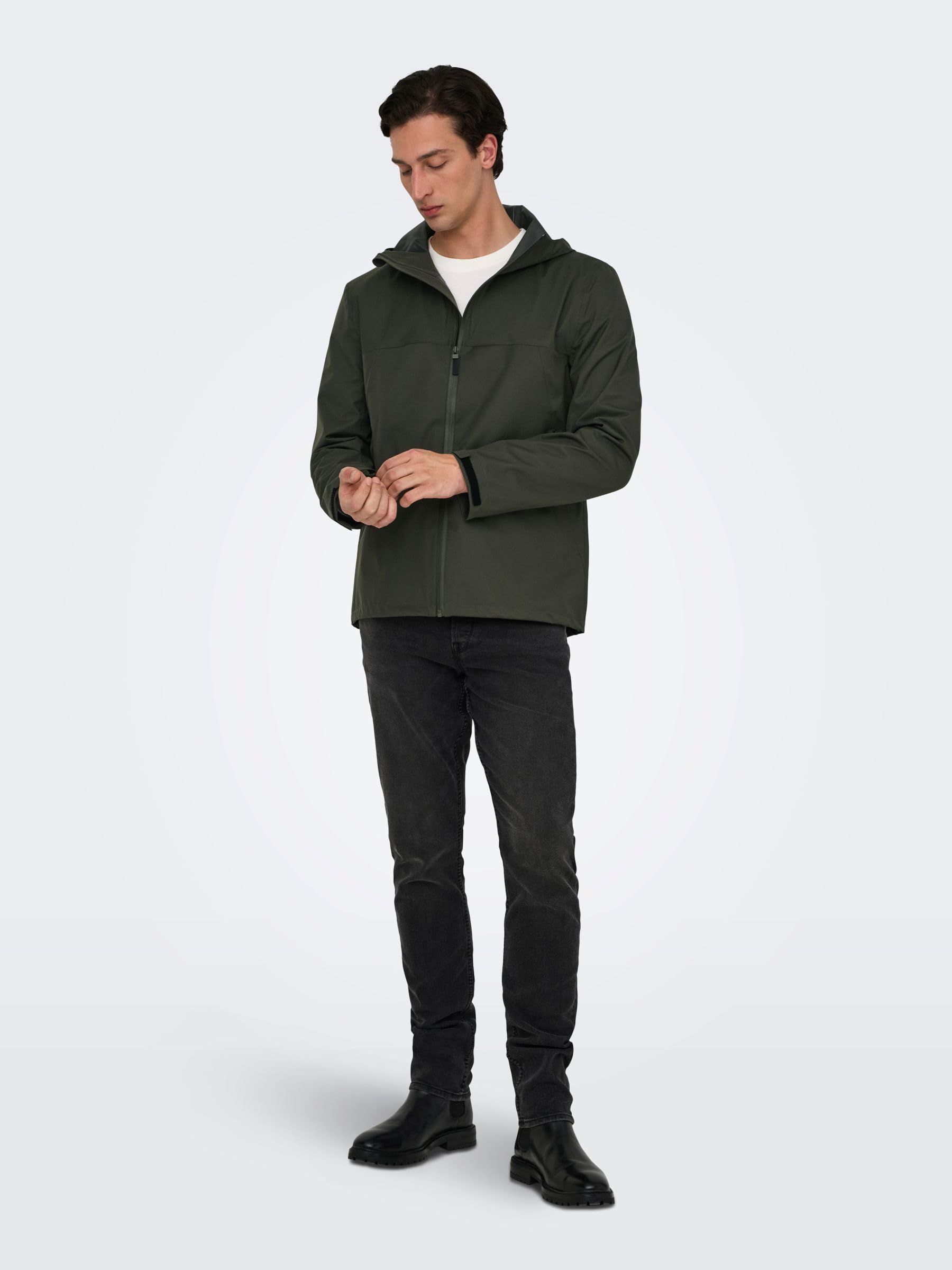 Only & Sons Onsluke Giacca Uomo Peat XL Leggera