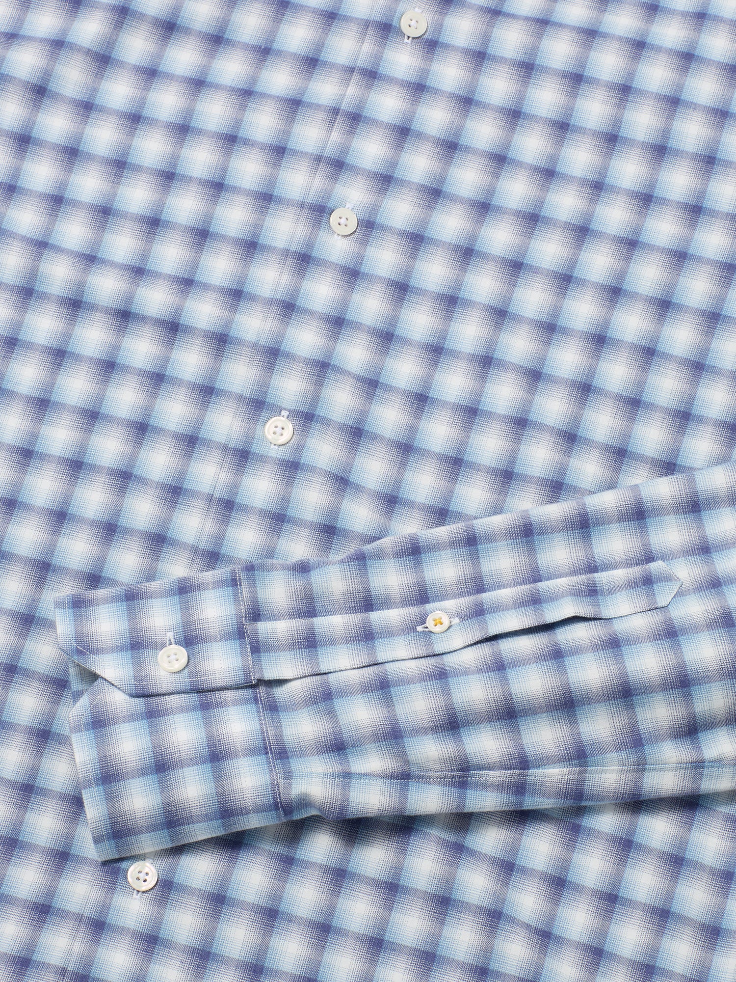 Robert Talbott Reynolds Camicia Uomo Quadri Blue Multi Leggera