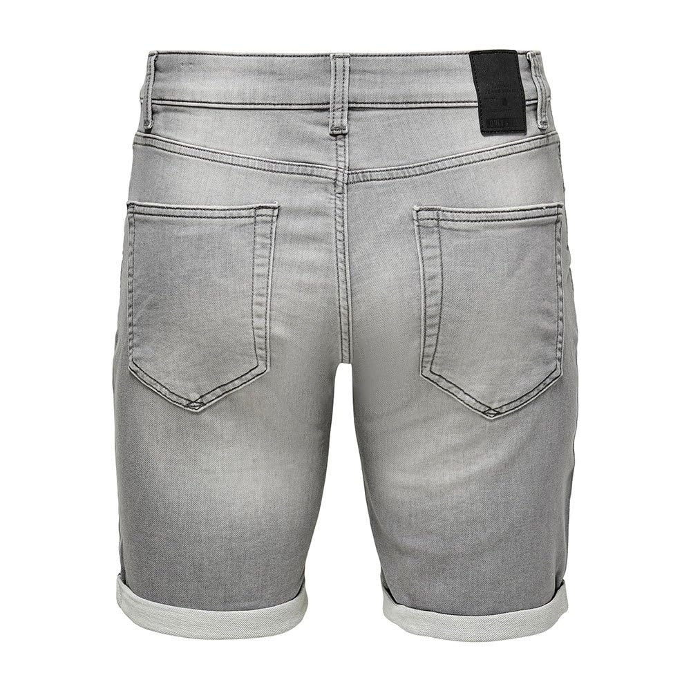 Only & Sons Onsply shorts jeans uomo 3XL denim