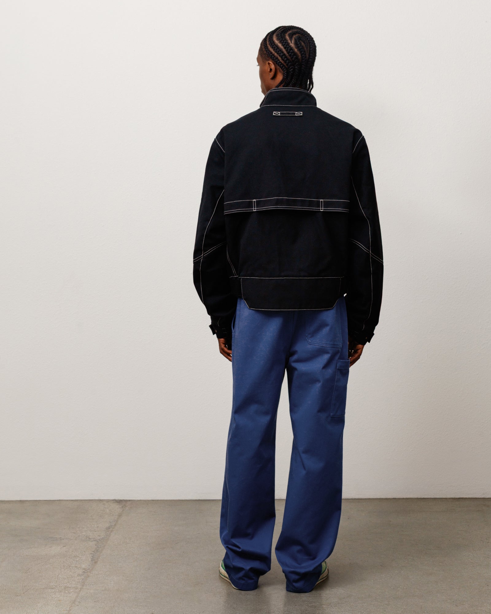 Stussy Touring Jacket giacca nylon nero taglie XS-XXL