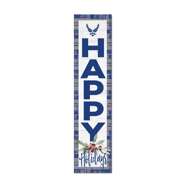 7.62 Design Air Force cartello natale 11x46 pollici PVC