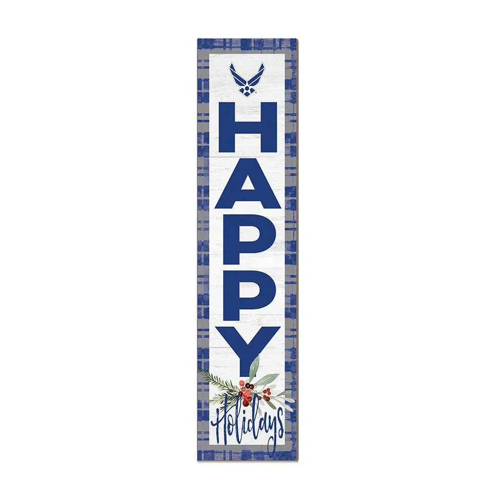 7.62 Design Air Force cartello natale 11x46 pollici PVC