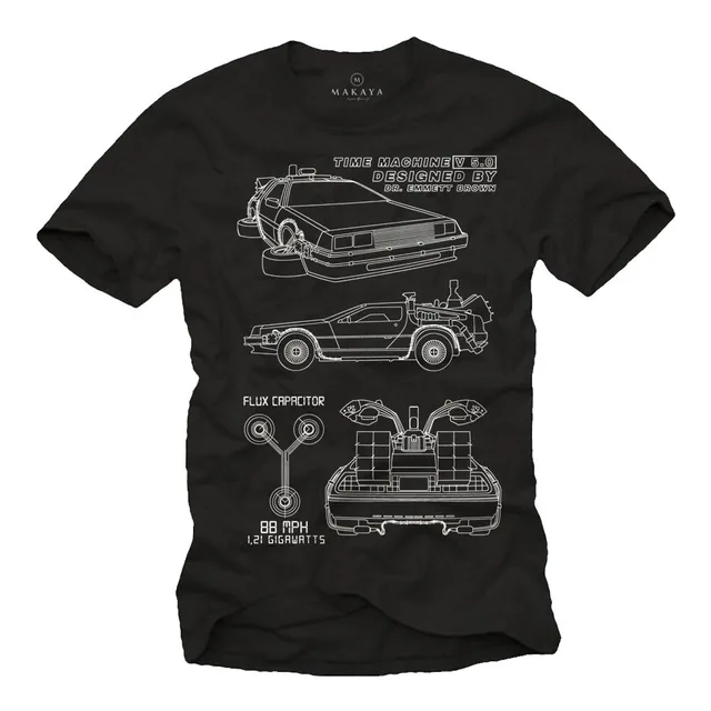 MAKAYA Deloran Future T-Shirt Uomo Manica Corta