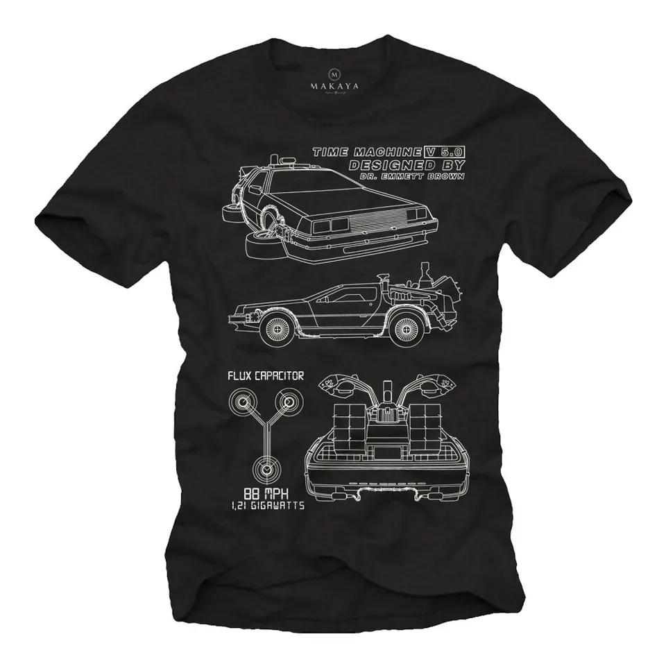 MAKAYA Deloran Future T-Shirt Uomo Manica Corta