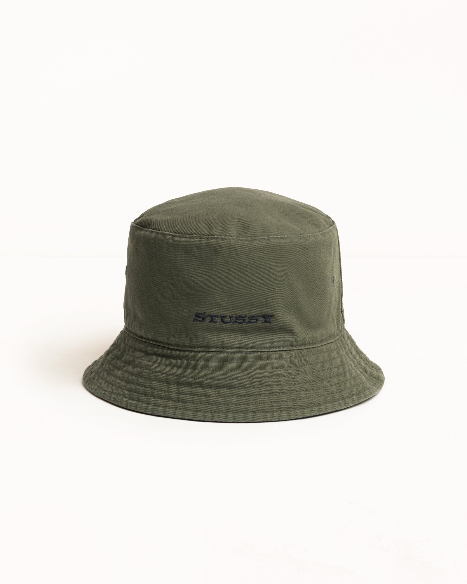 Stussy Reversible Stock Bucket Hat pescatore nero cotone