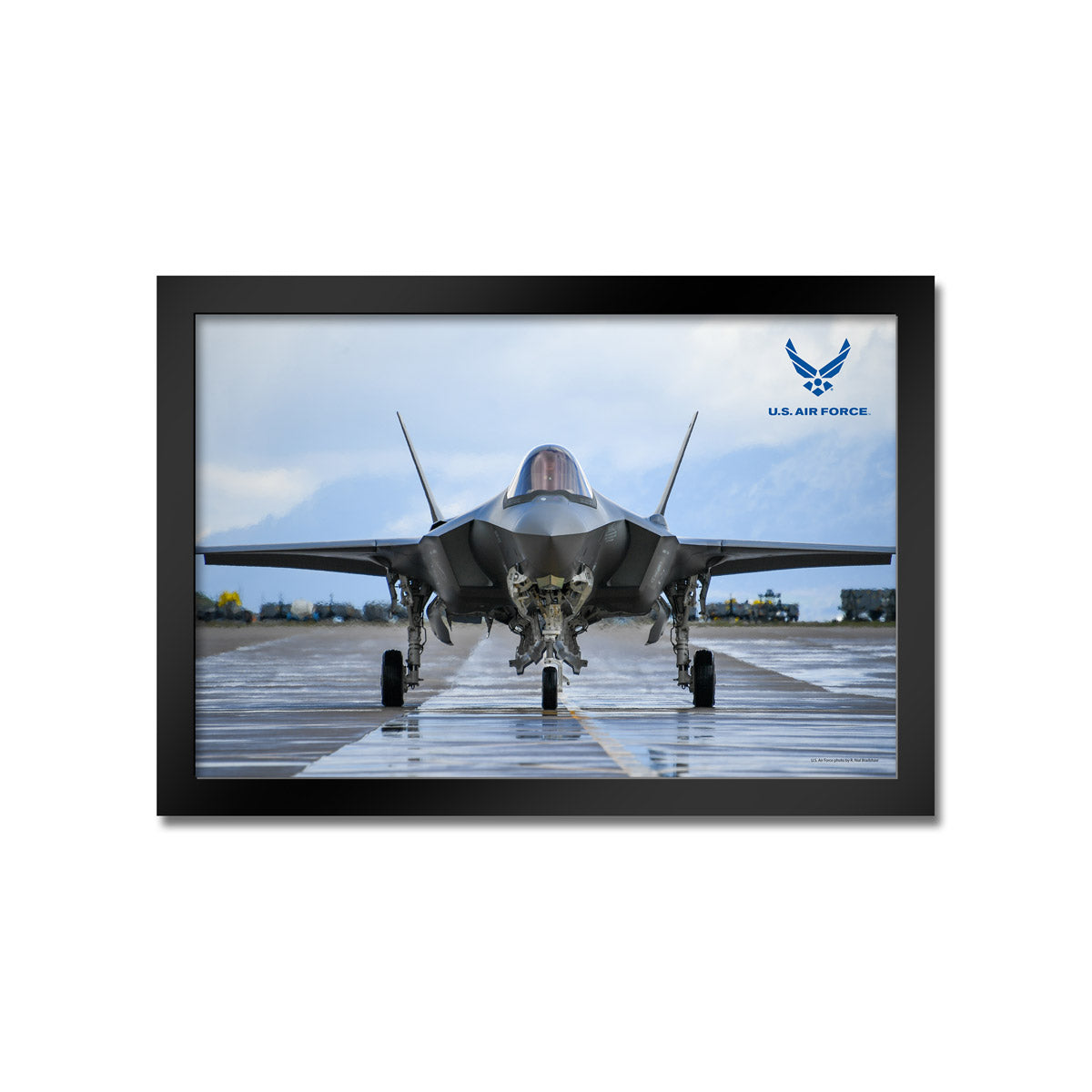 7.62 Design F-35 stampa incorniciata 35x51 cm Air Force