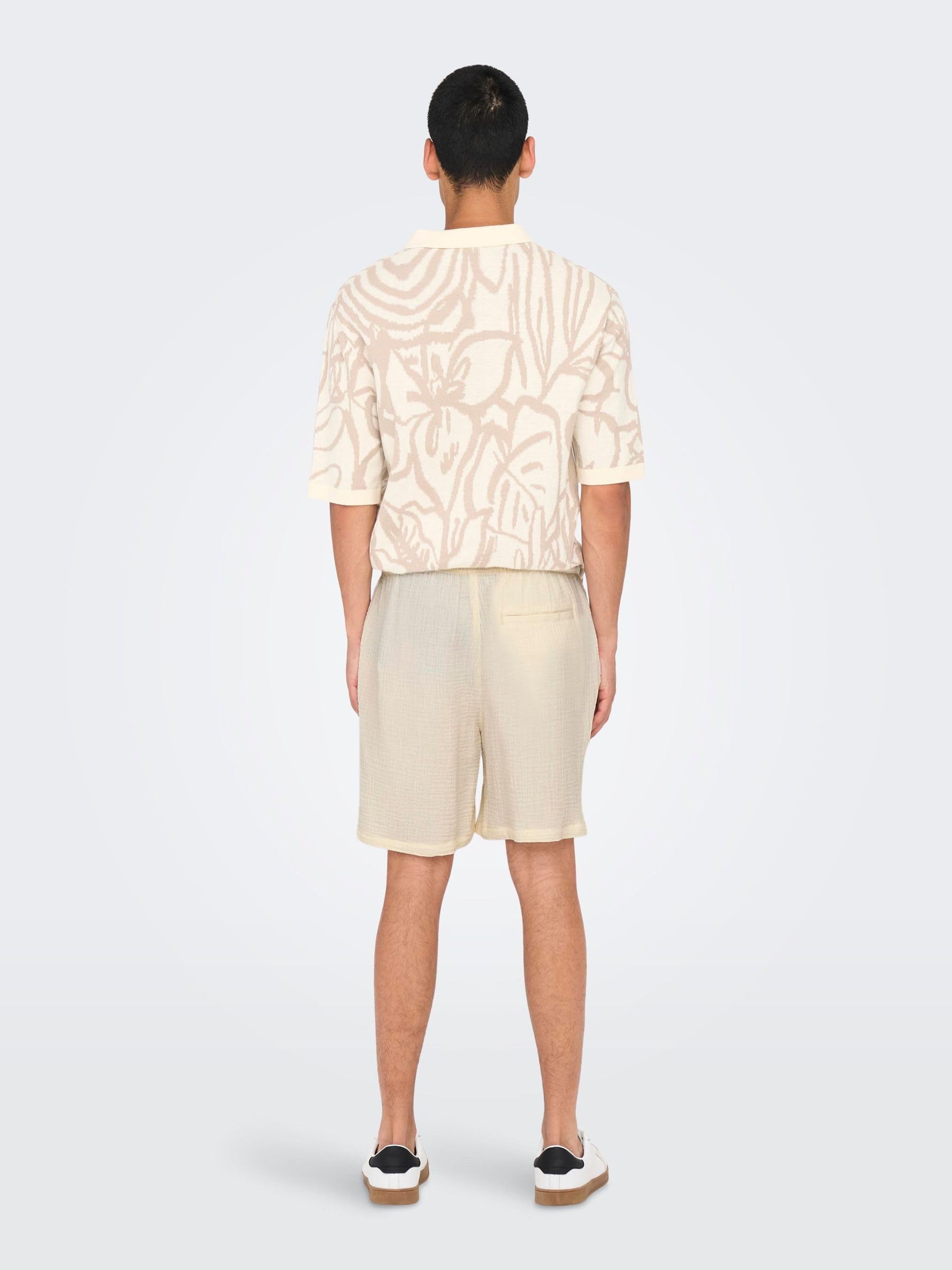 ONLY & SONS Onstel-PAS 0158 Pantaloncini Uomo L Corti
