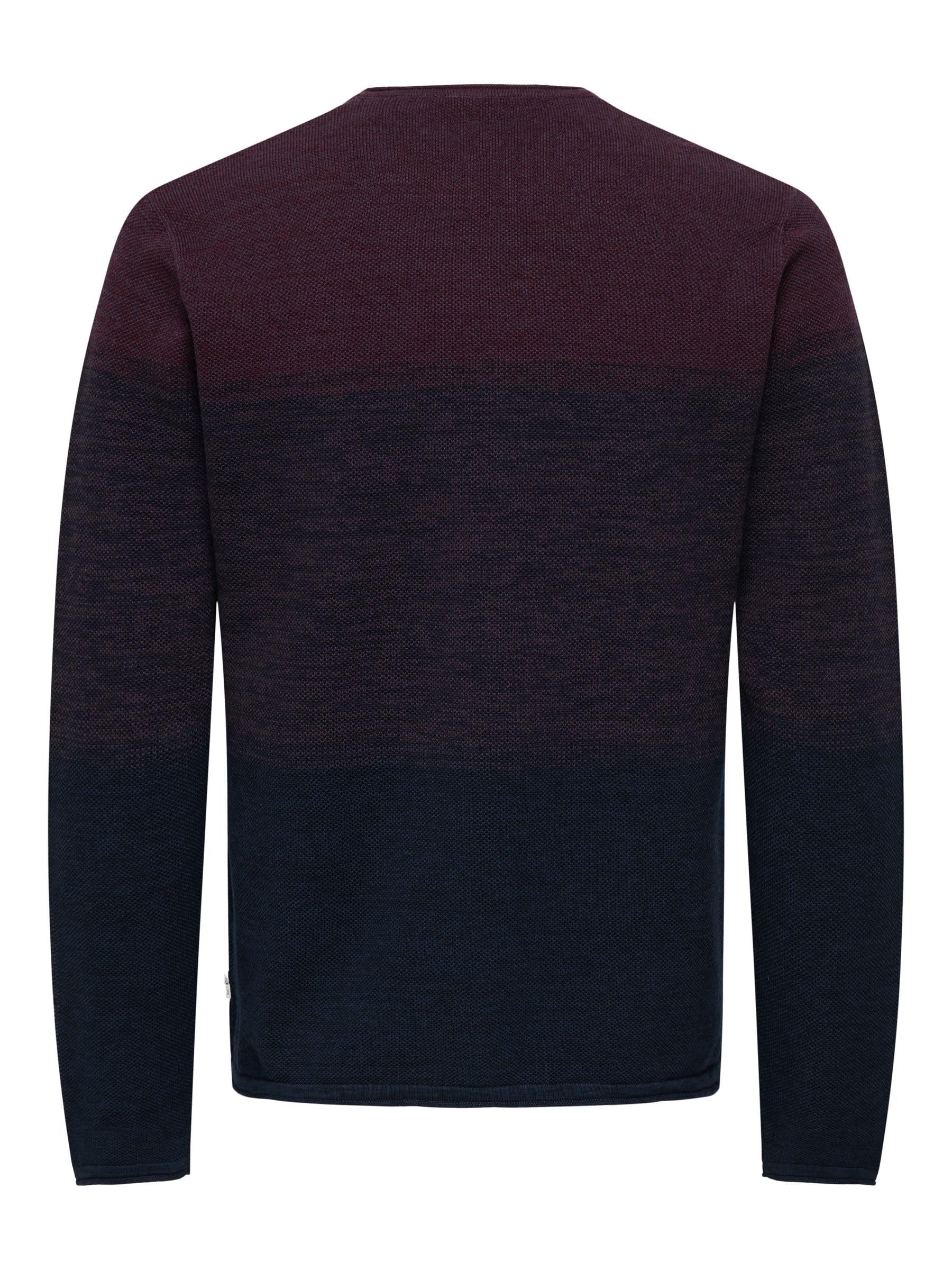Only & Sons Onsfelix maglione uomo Port Royale girocollo