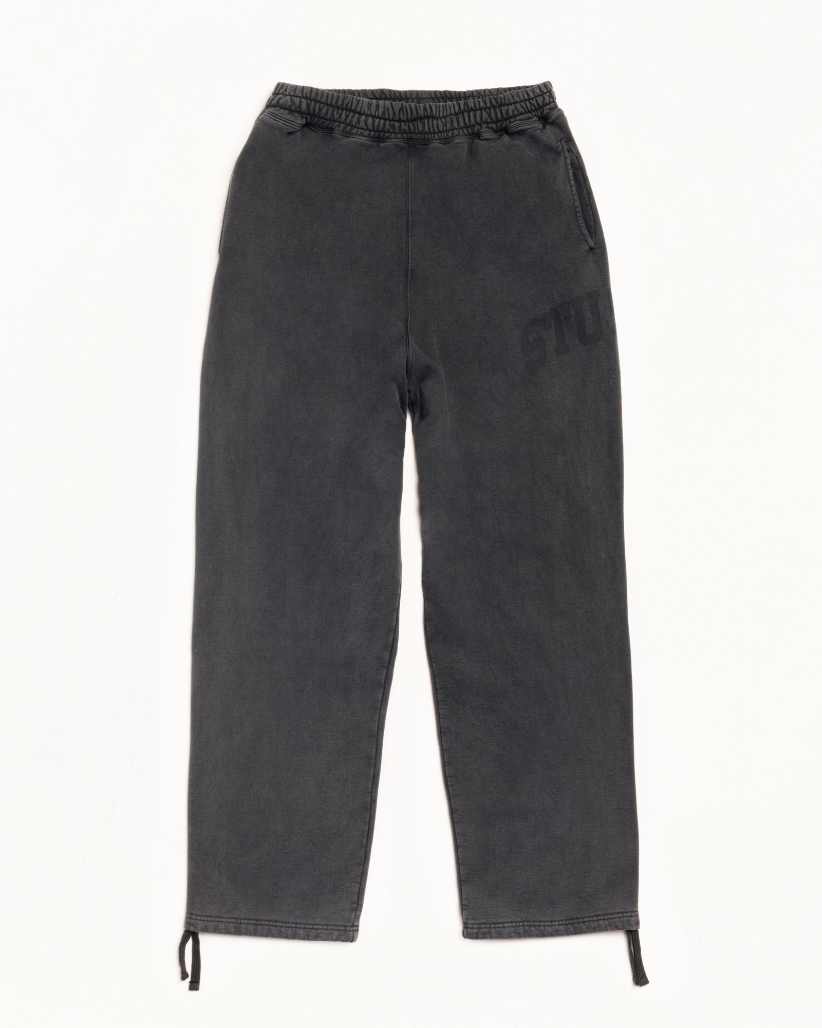 Stussy Faded Graphic Fleece Pant pantalone Washed Black 500 g/m²