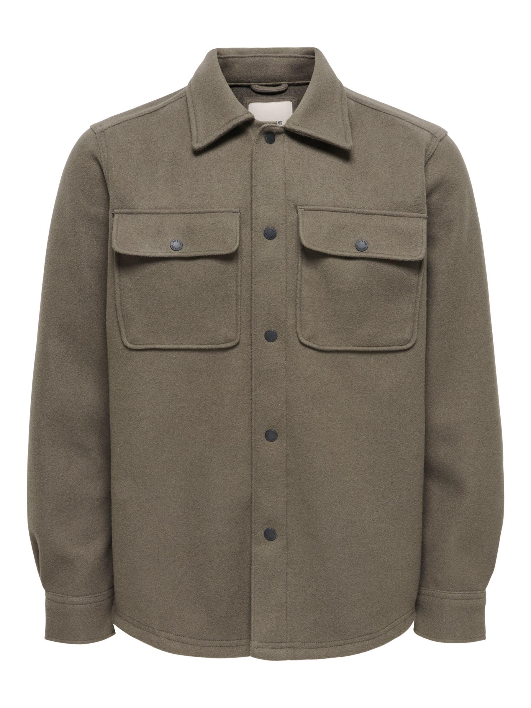 Only & Sons Onsash camicia uomo Chinchilla M
