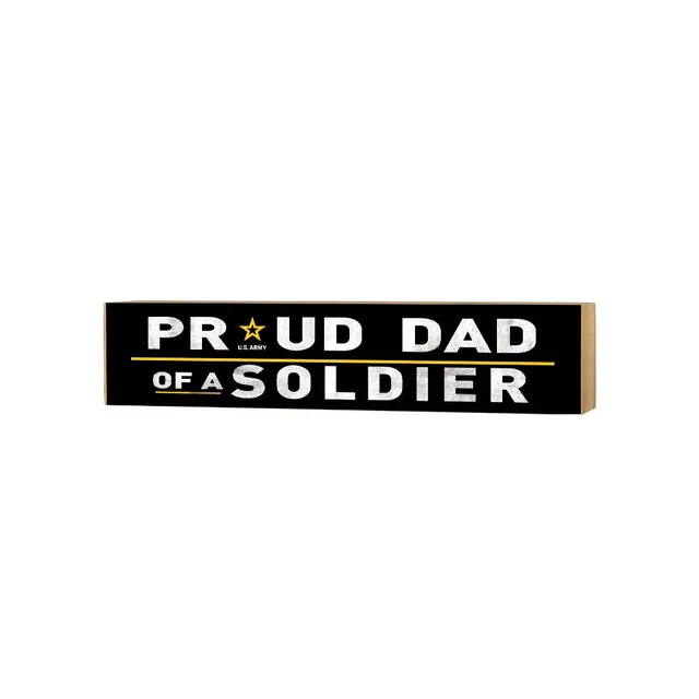 7.62 Design U.S. Army Proud Dad targa legno 3x13 MDF