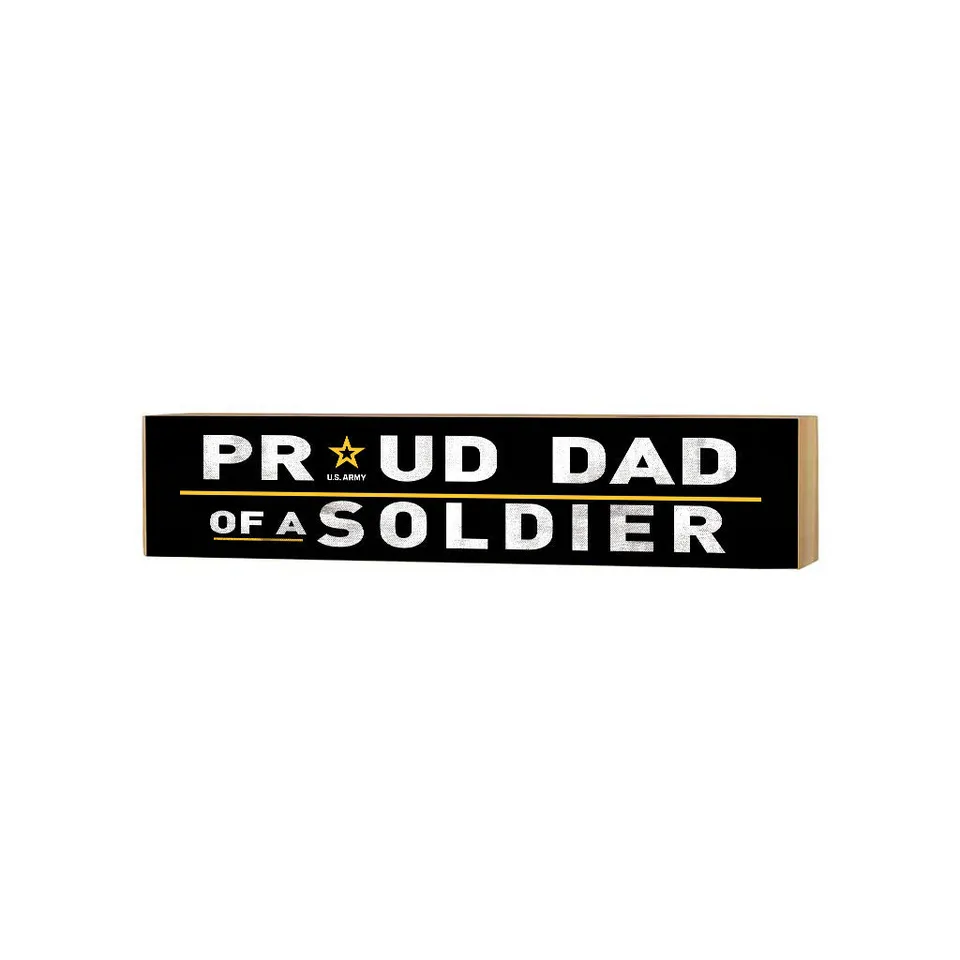 7.62 Design U.S. Army Proud Dad targa legno 3x13 MDF