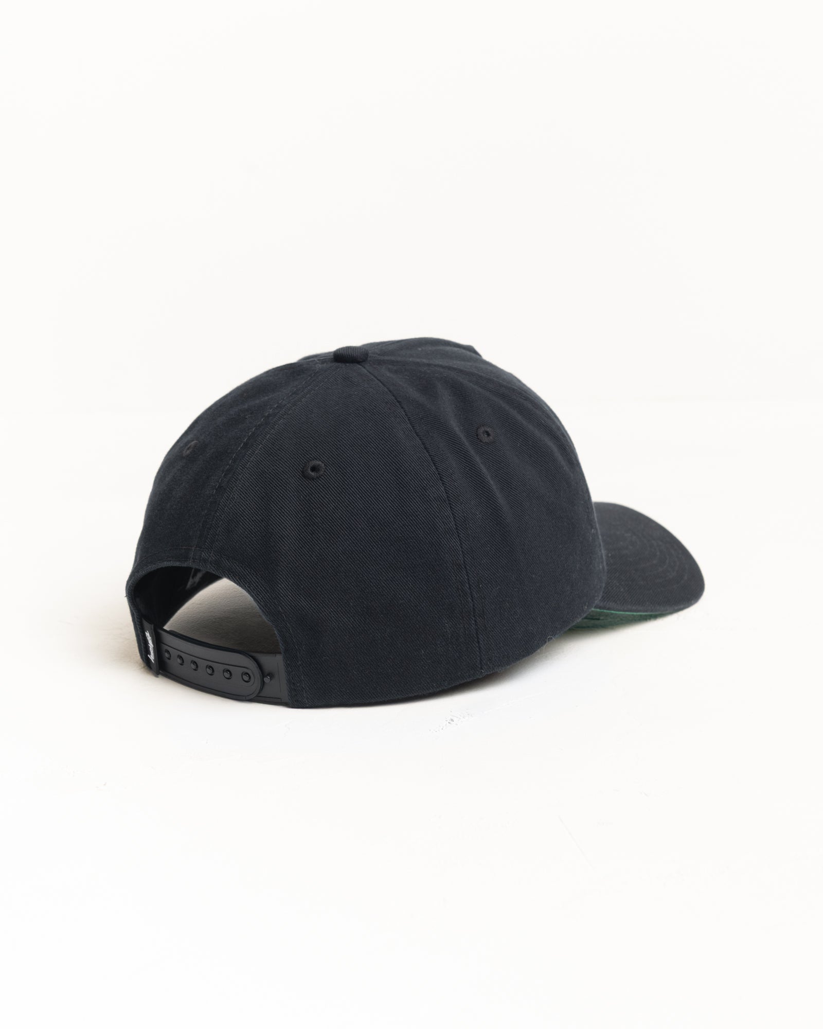 Stussy Mid-Depth Big Stock Snapback cappello navy cotone