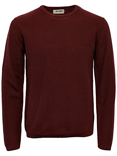 Only & Sons Onsgason Crew Neck Noos felpa blu S cotone