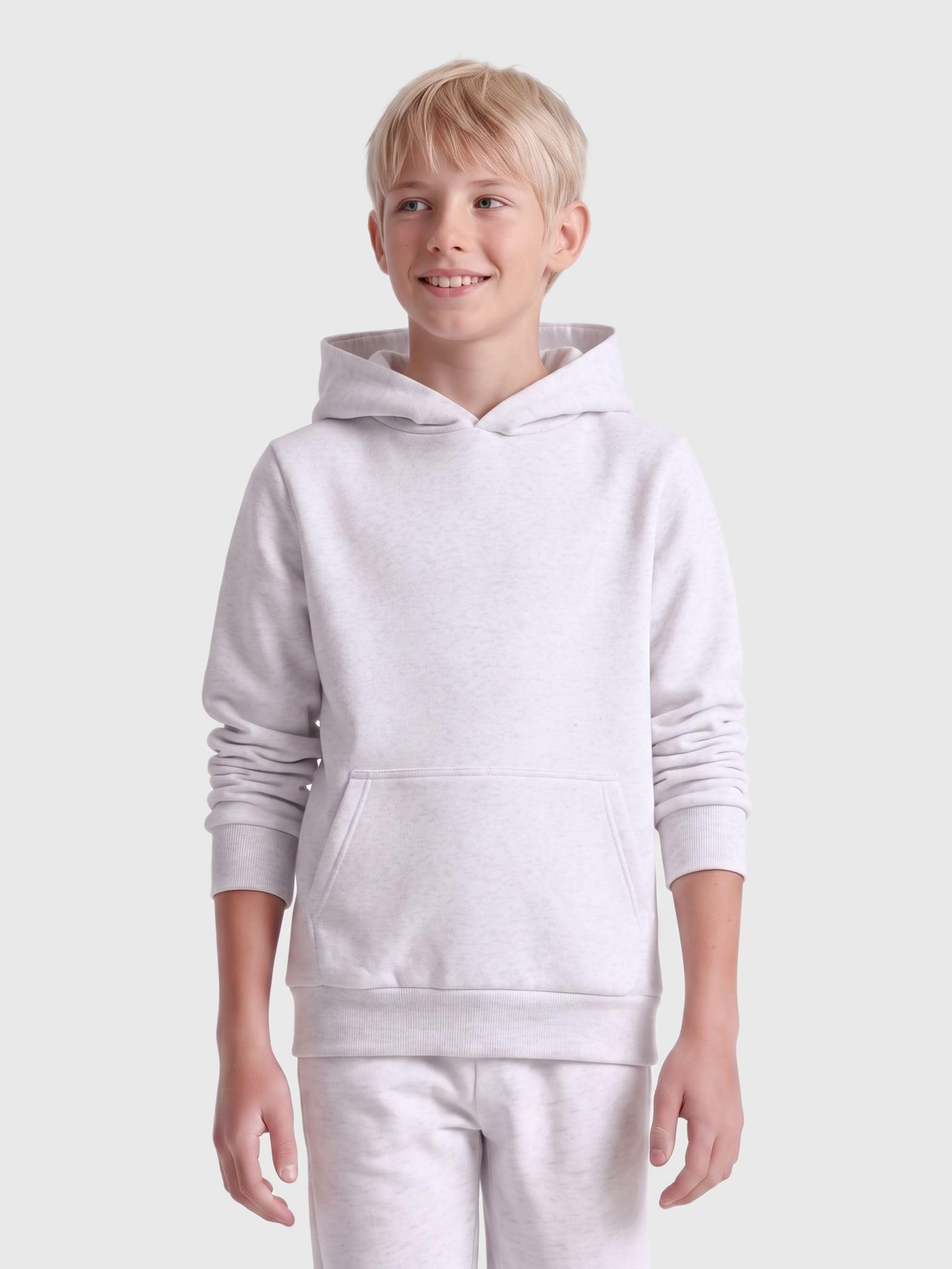 Only & Sons Ceres Felpa Bambino Grigio Cappuccio