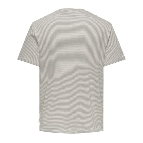 Only & Sons Onsbale t-shirt beige cotone taglia M uomo
