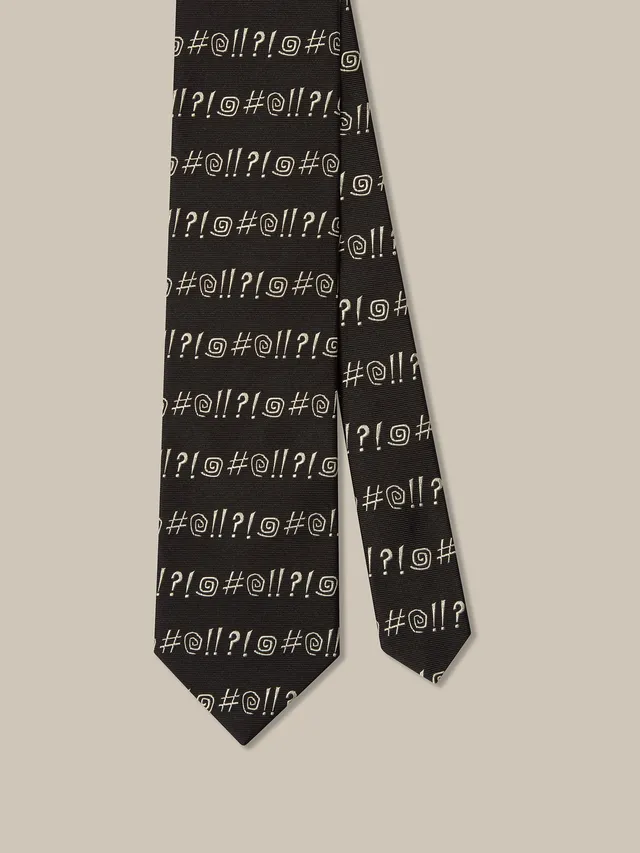 Robert Talbott Best of Class cravatta Robert Grawlix nera REG