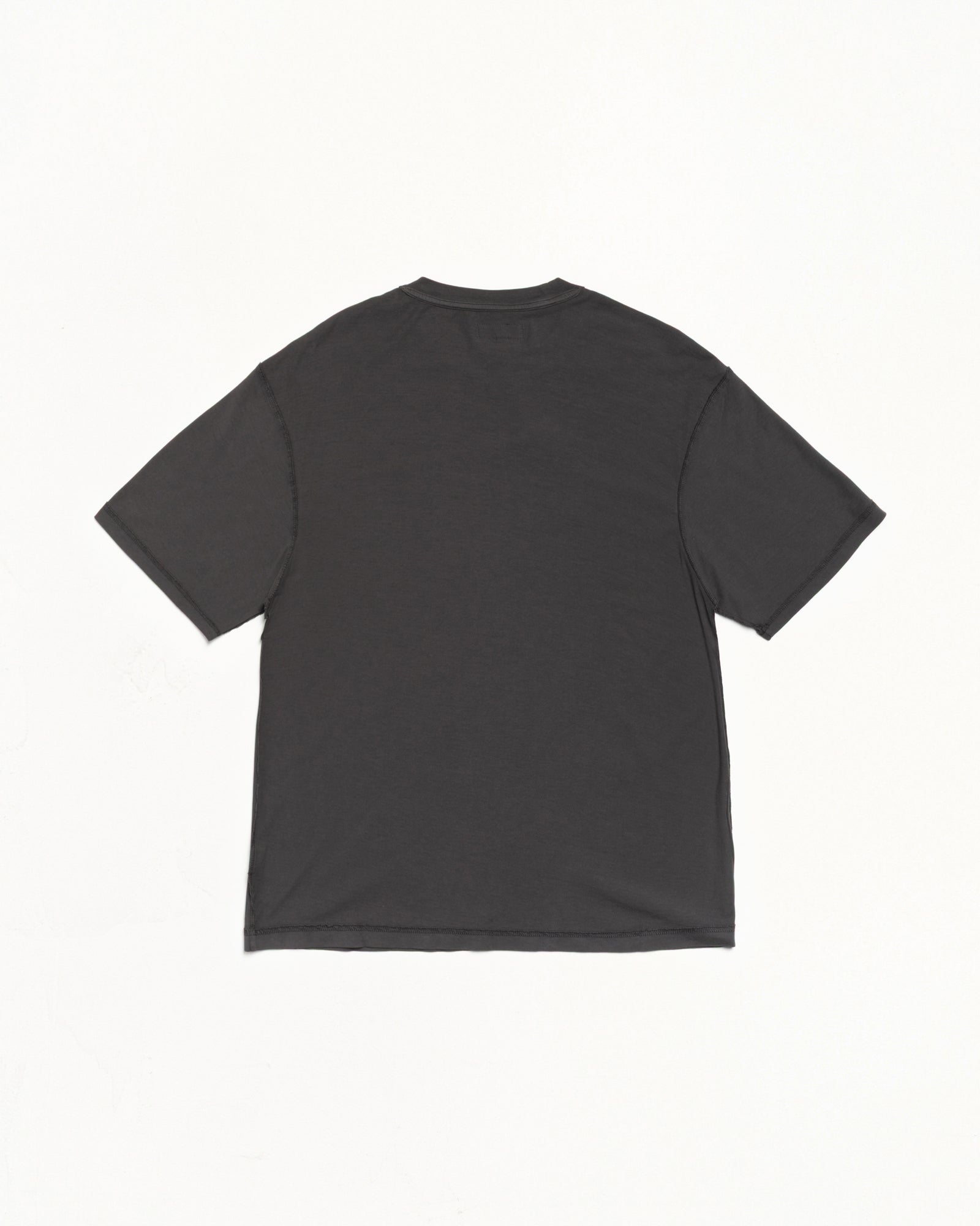 Stussy Lazy Tee t-shirt vintage black cotone 190gsm