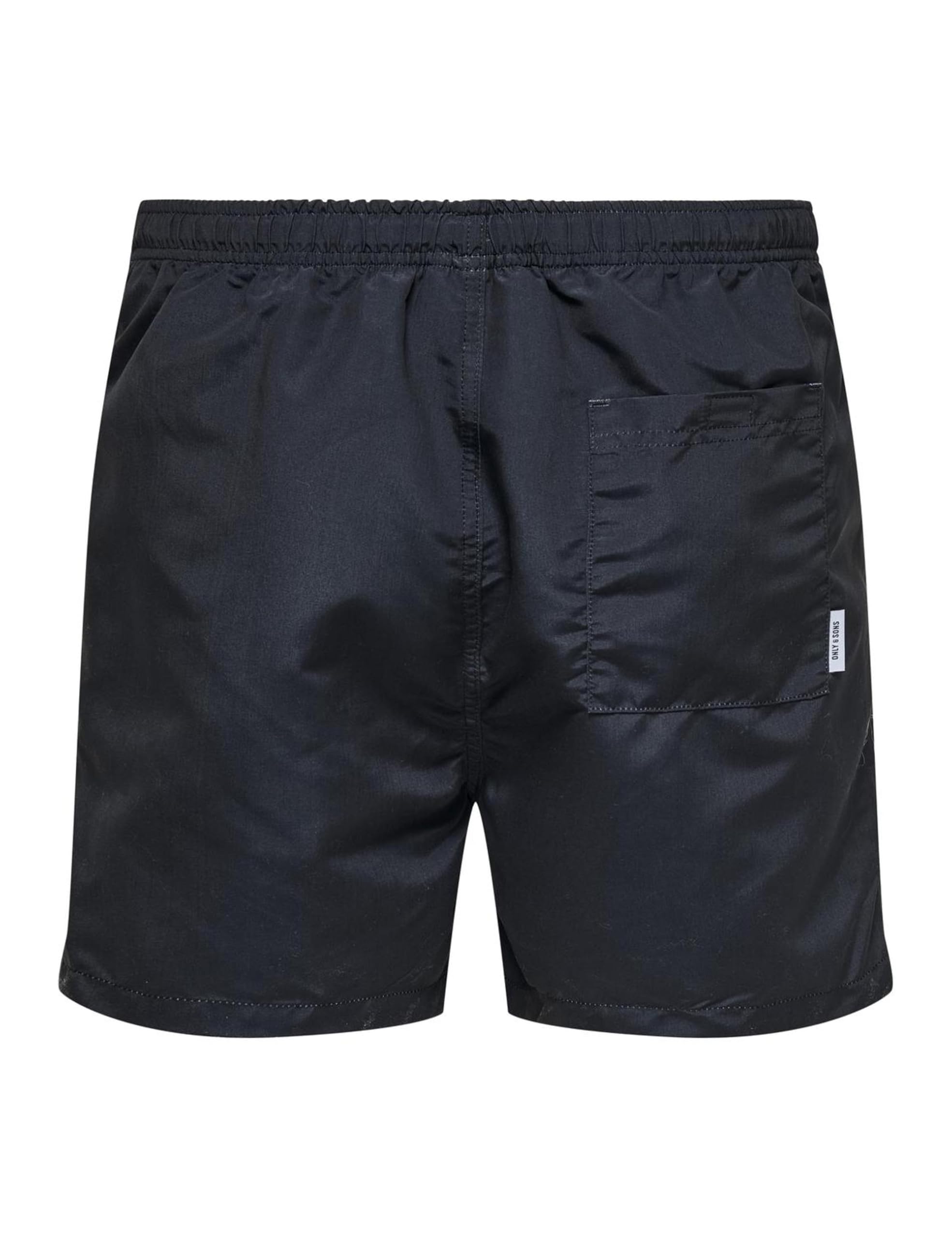 ONLY & SONS Pantaloncini Costume Mare Nero