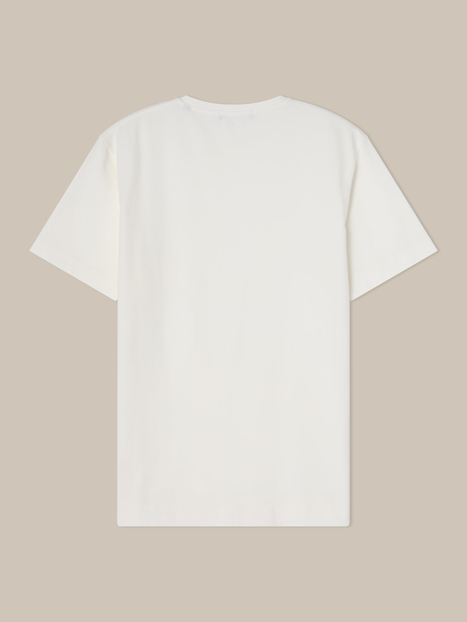 Robert Talbott Dean Tee T-Shirt Cotone Bianco Classic White