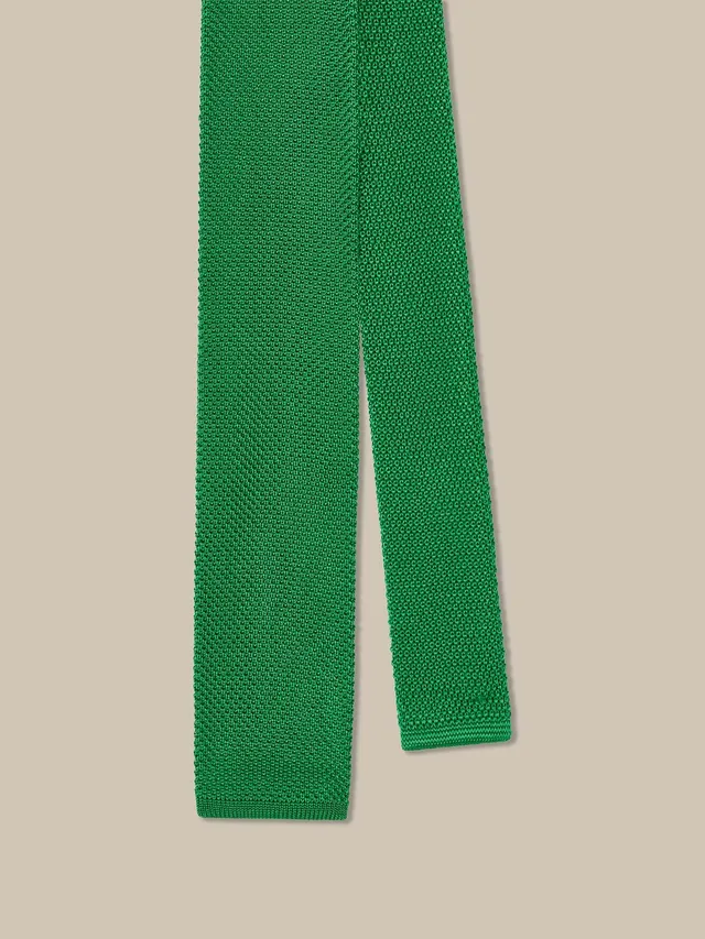 Robert Talbott Redford cravatta seta verde REG