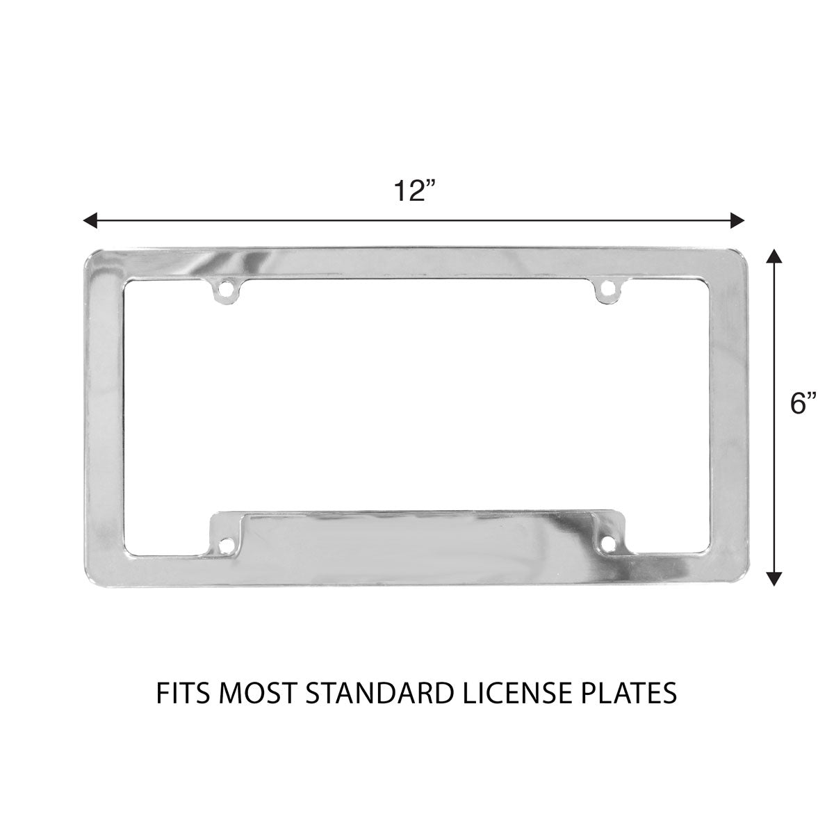 7.62 Design U.S. Navy cornice targa auto cromata