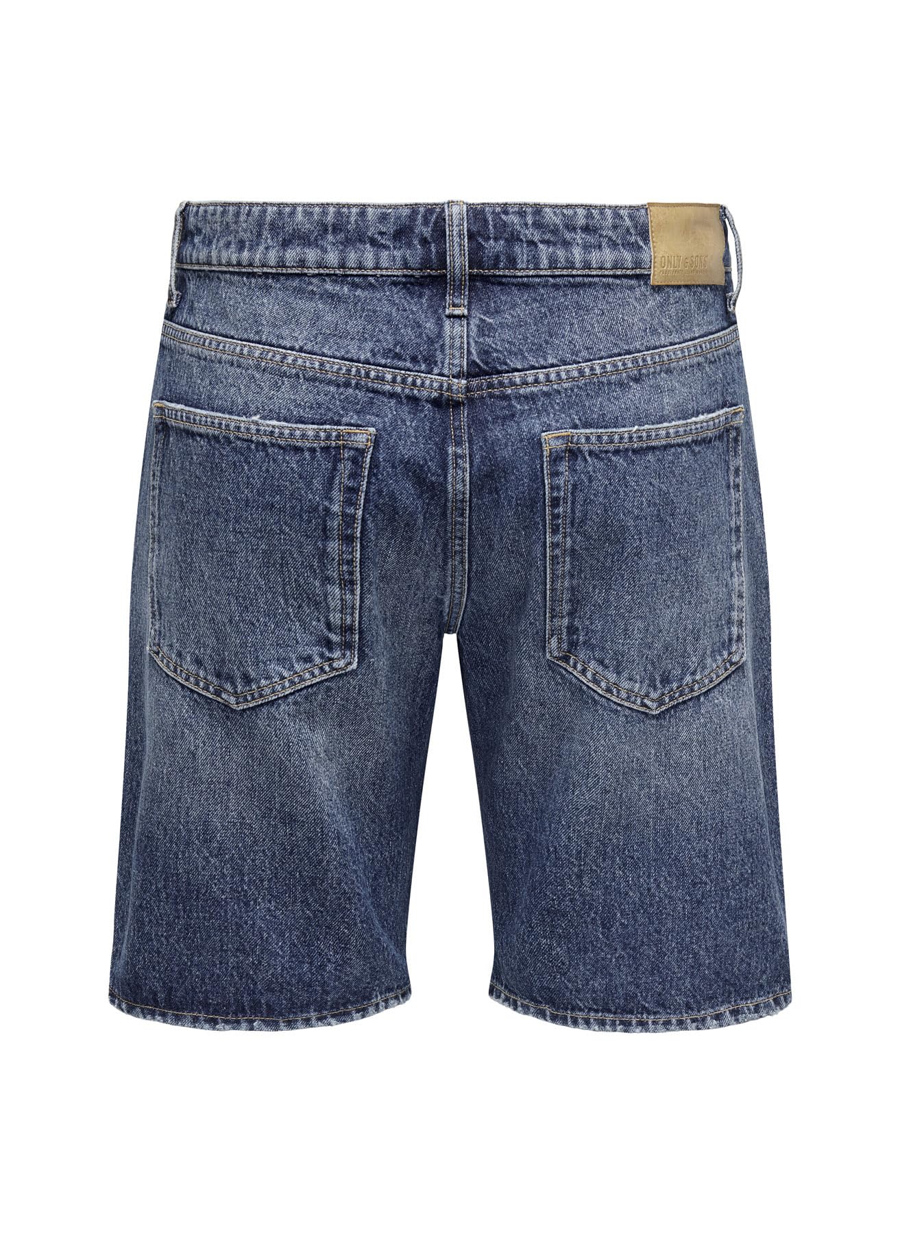 ONLY & SONS Pantaloncini Uomo Denim Blu Taglia M