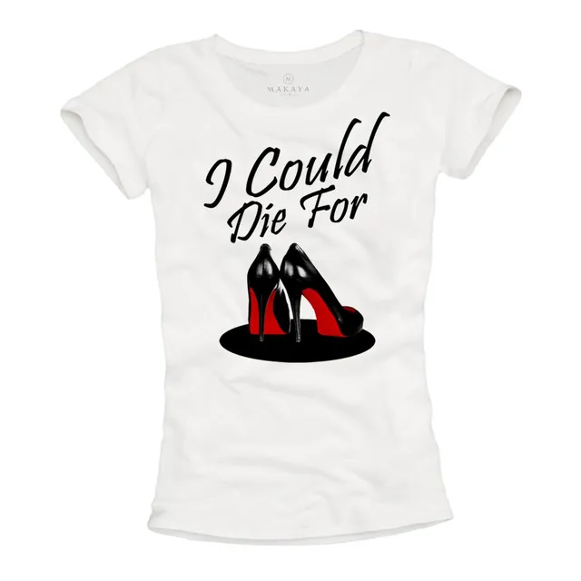 Makaya I Could Die for T-Shirt Donna taglia L cotone