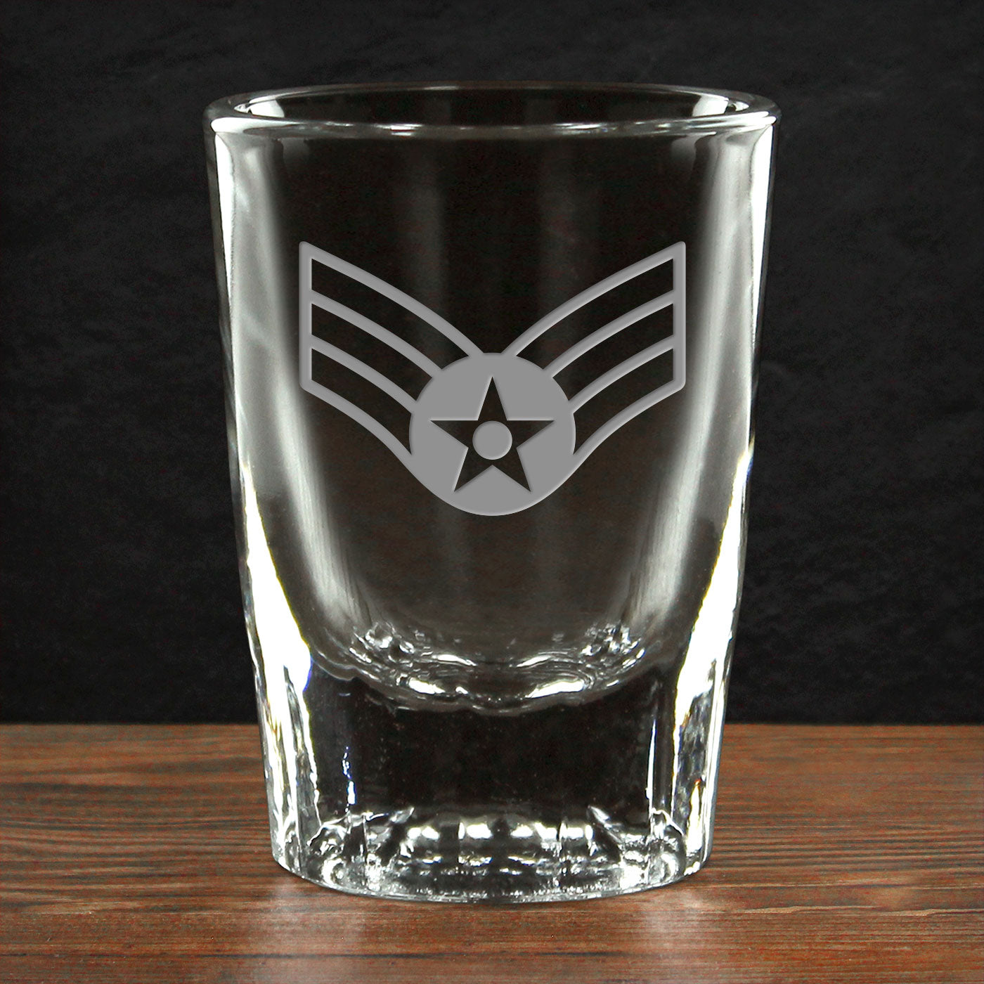 7.62 Design Air Force Logo bicchierino shot vetro 1.5 oz
